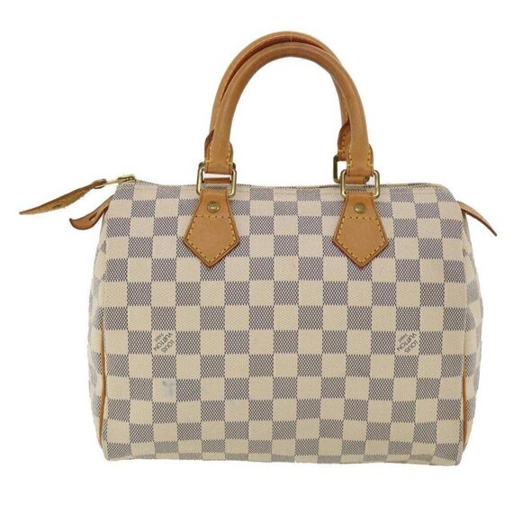 LOUIS VUITTON Damier Azur Speedy 25 Hand Bag - Picture 2 of 12